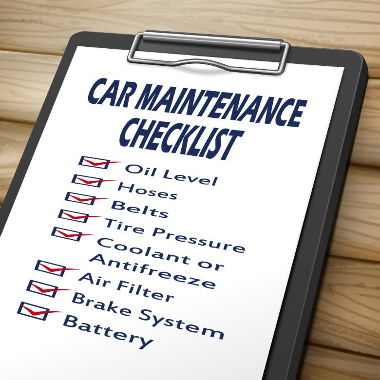 auto maintenance checklist